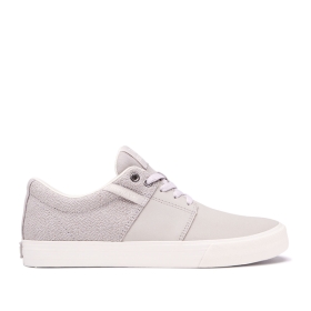 Supra STACKS II VULC Lave Sneakers Dame Sølv | NO-68245